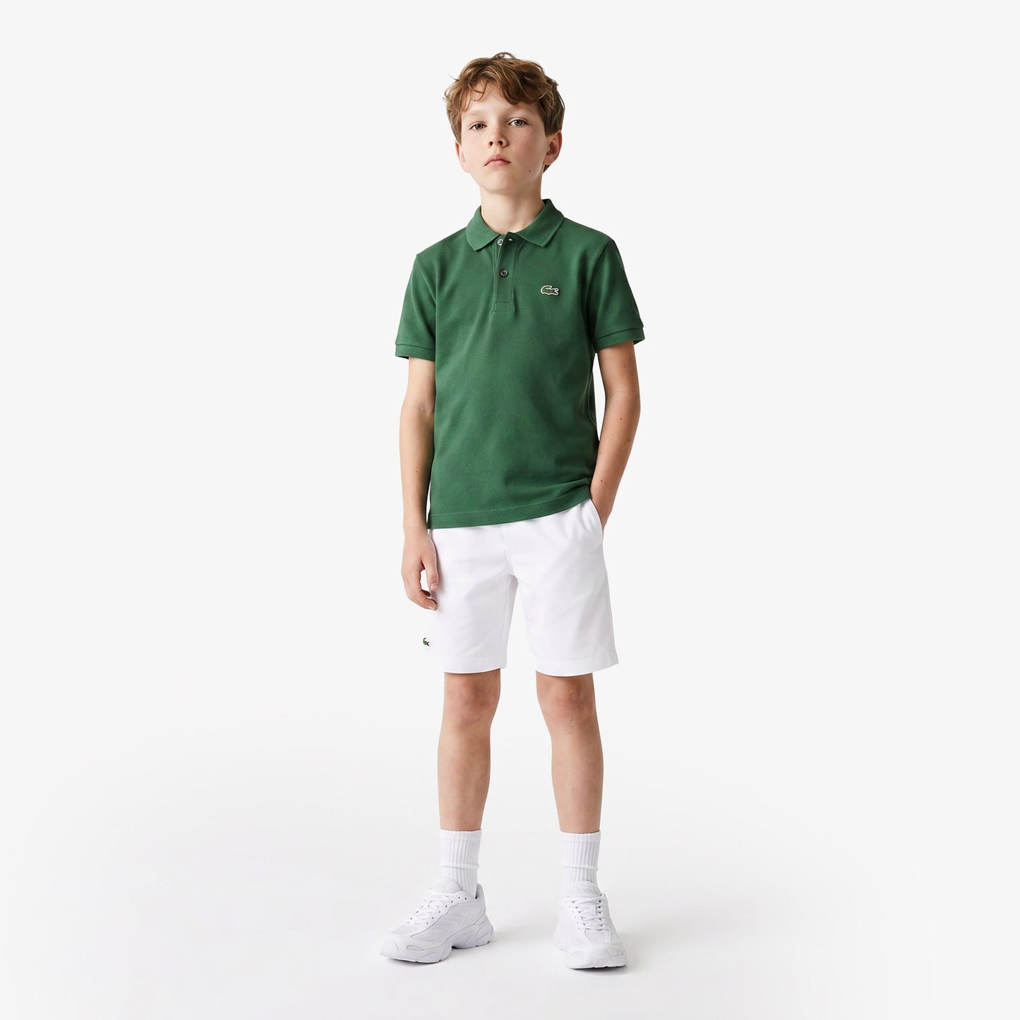 Lacoste Çocuk Regular Fit Pembe Polo
