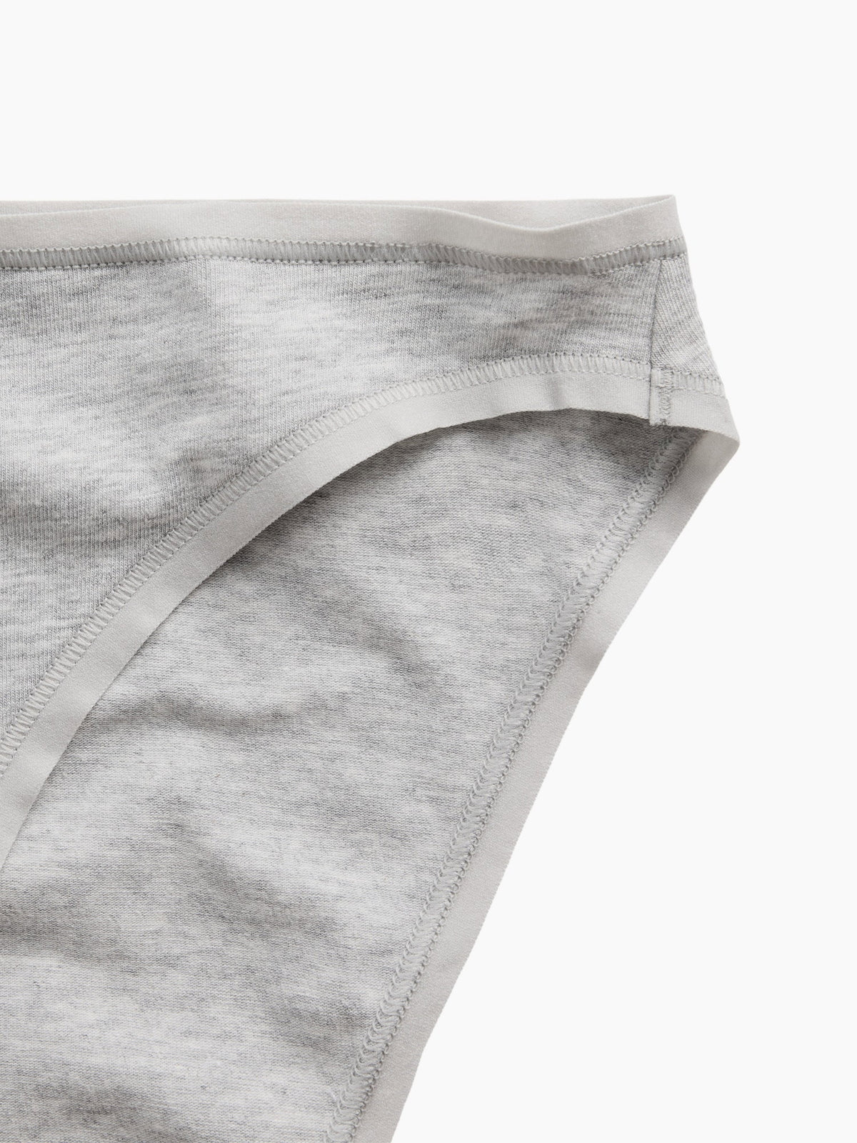 Gri Softmade Organik Stretch Pamuk Bikini Külot