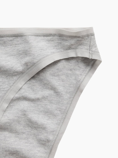 Gri Softmade Organik Stretch Pamuk Bikini Külot