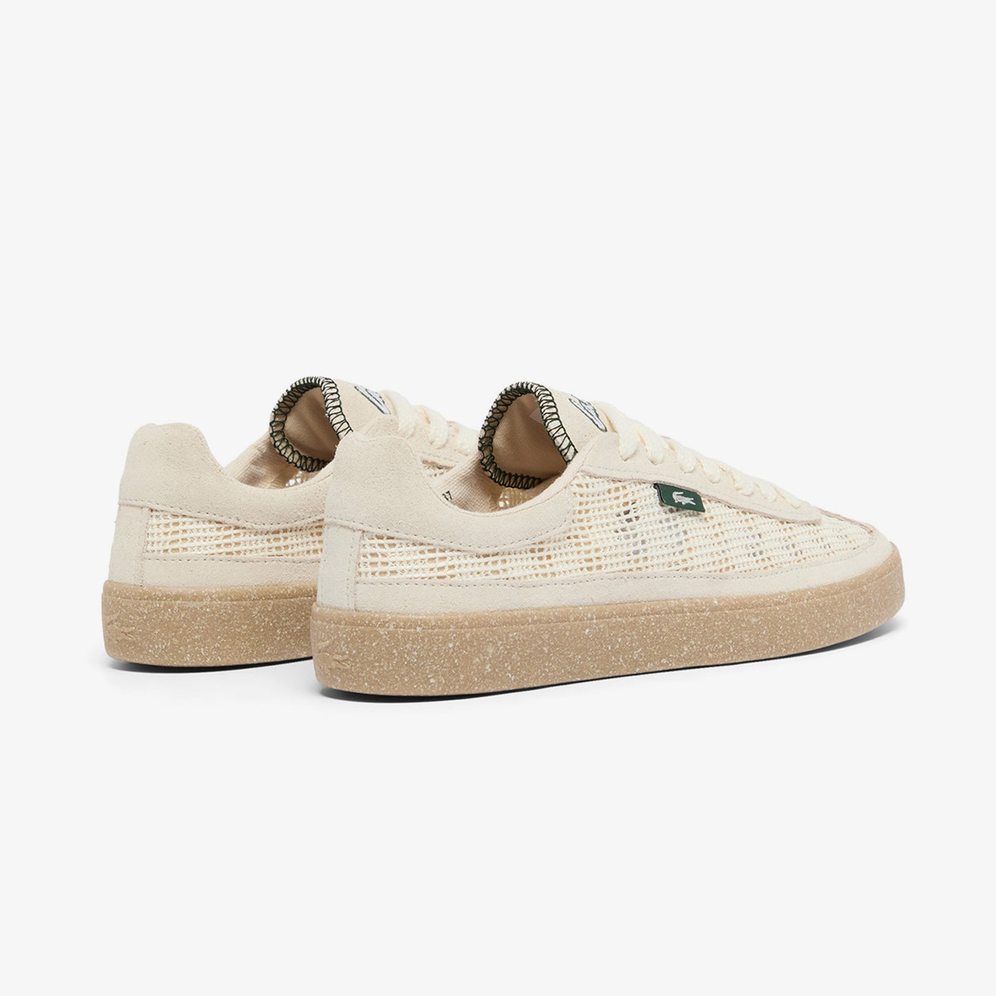 Lacoste Baseshot Lite Kadın Krem Spor Ayakkabı