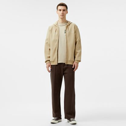 United4 Cool M Full Zip Erkek Bej Sweatshirt