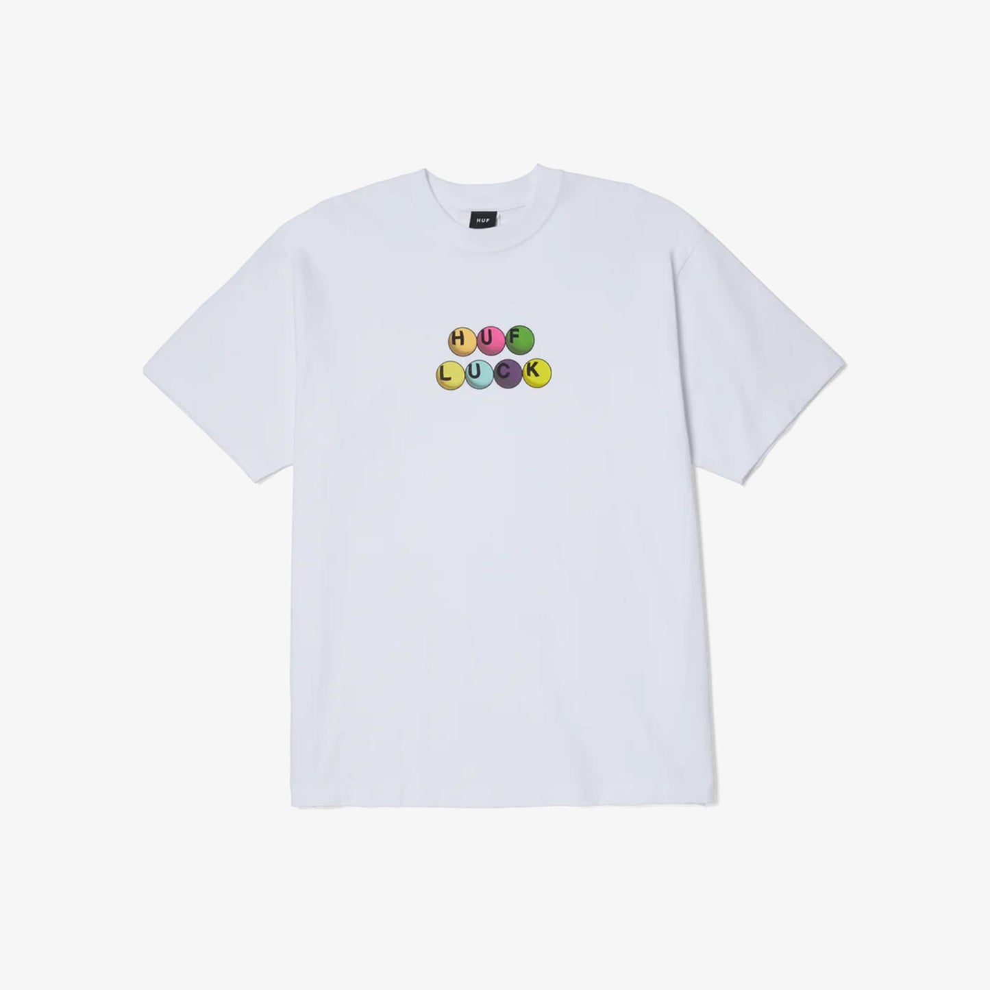 Huf Lucky Erkek Beyaz T-shirt