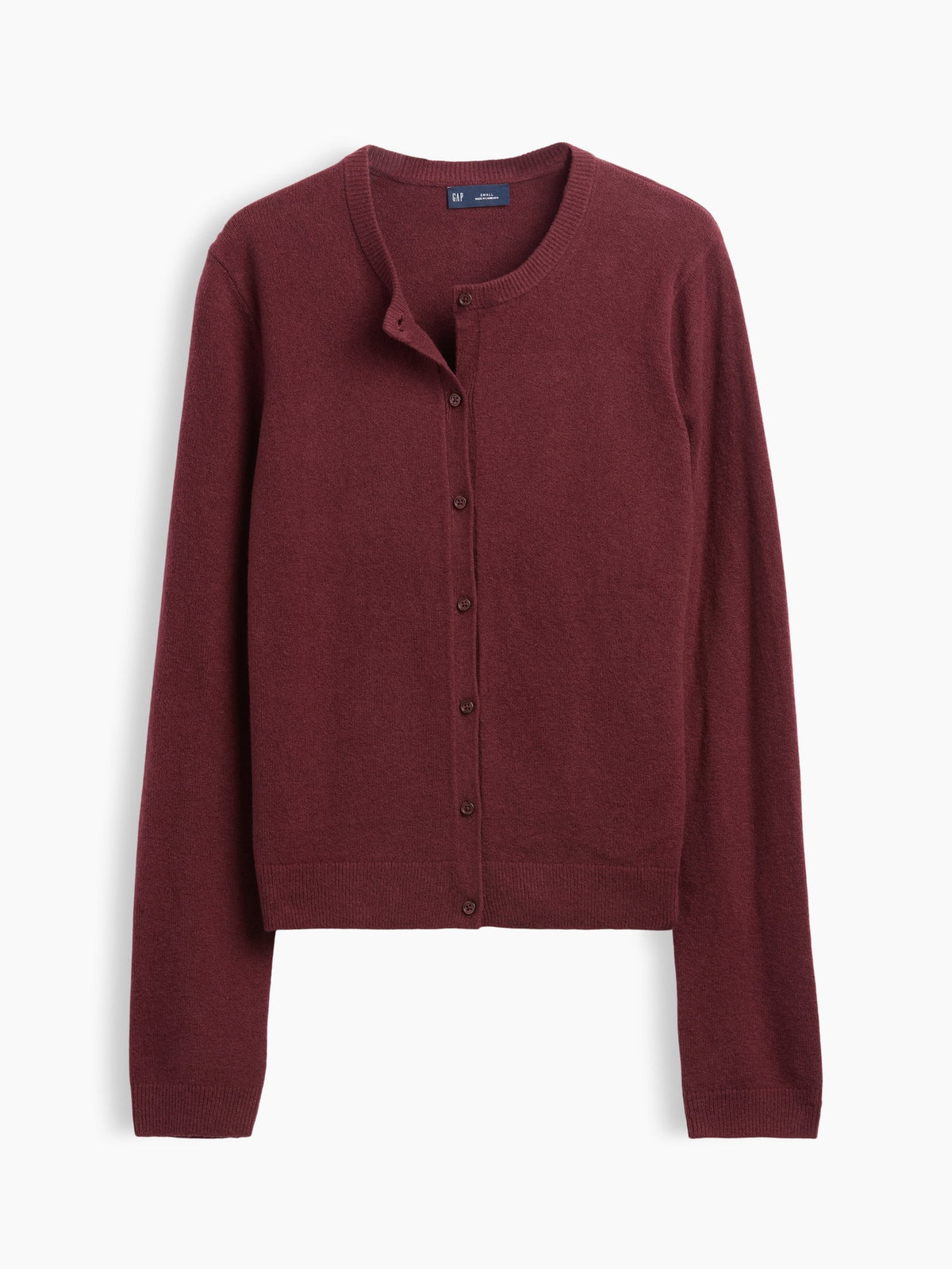 Bordo Cashsoft Crop Hırka