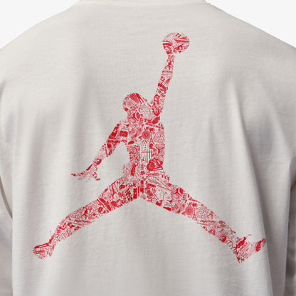 Jordan Brooklyn Erkek Beyaz T-shirt