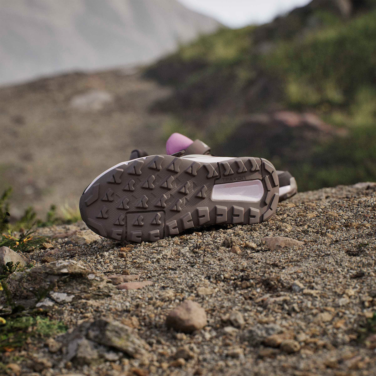 Adidas Terrex Anylander Comfort Çocuk Bej Koşu Ayakkabısı