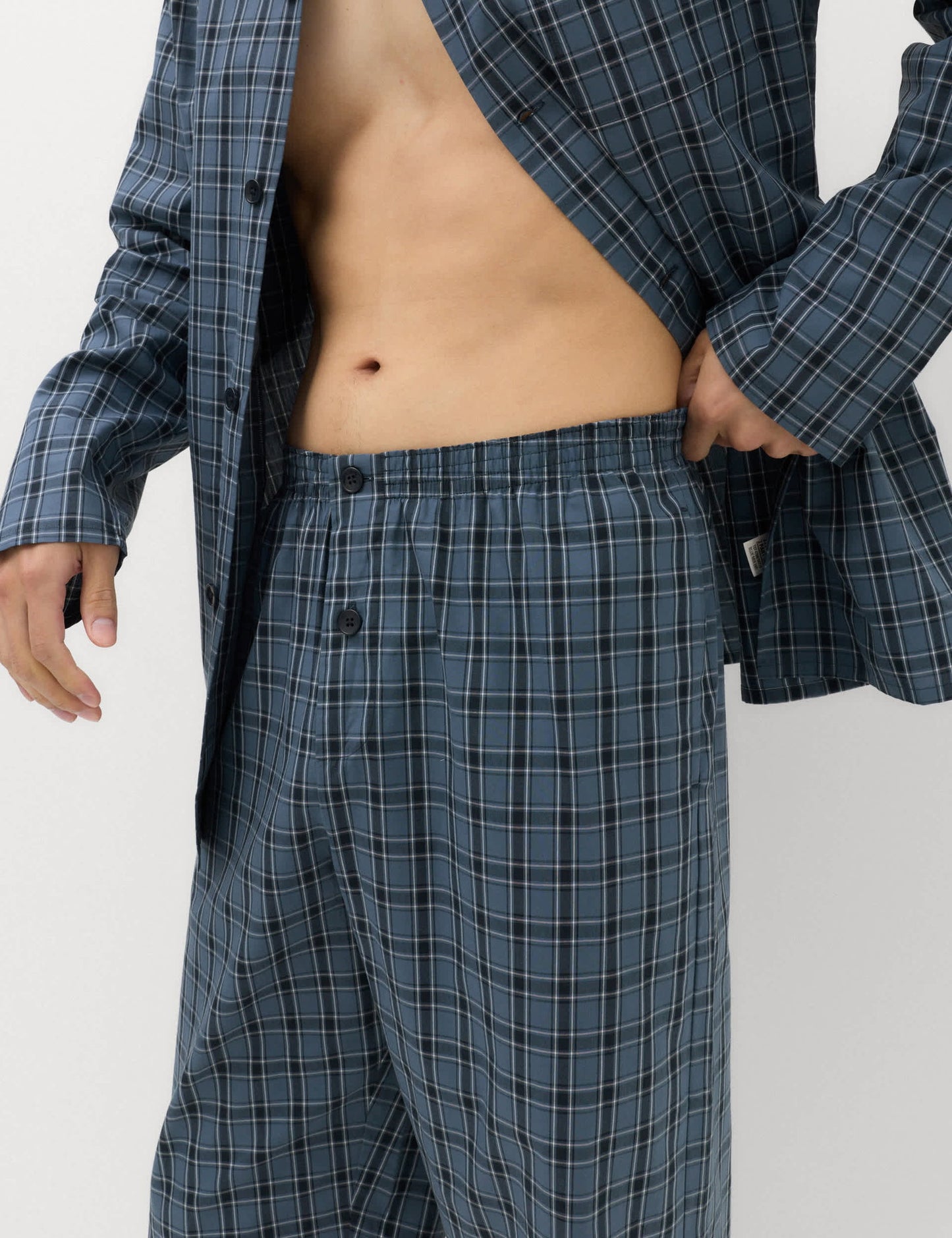 Klasik Ekose Pijama Takımı