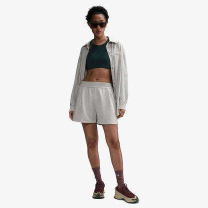 Nike 24.7 Dri-fıt Soft Knit Kadın Beyaz Şort