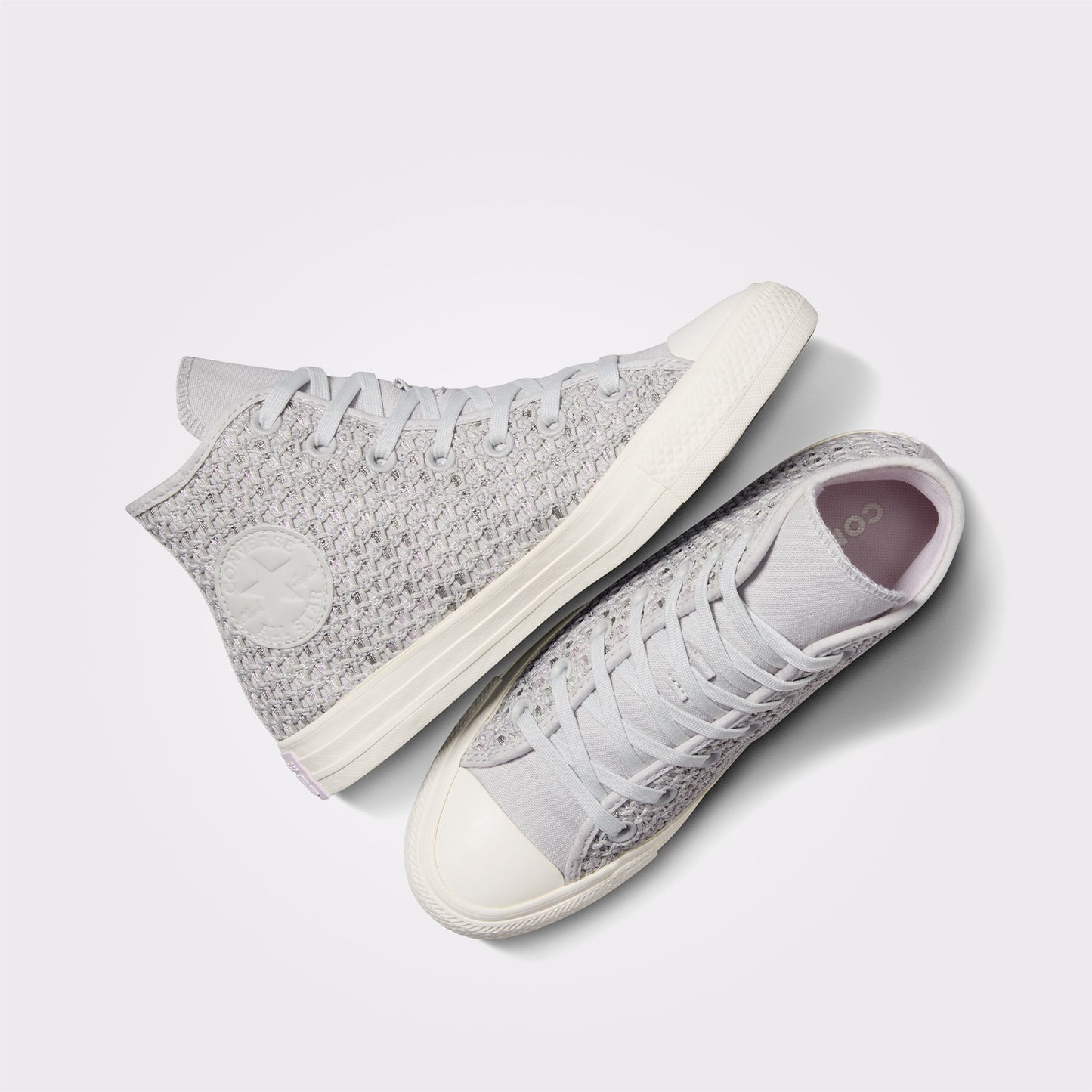 Converse Chuck Taylor All Star Kadın Gri Işlemeli Sneaker