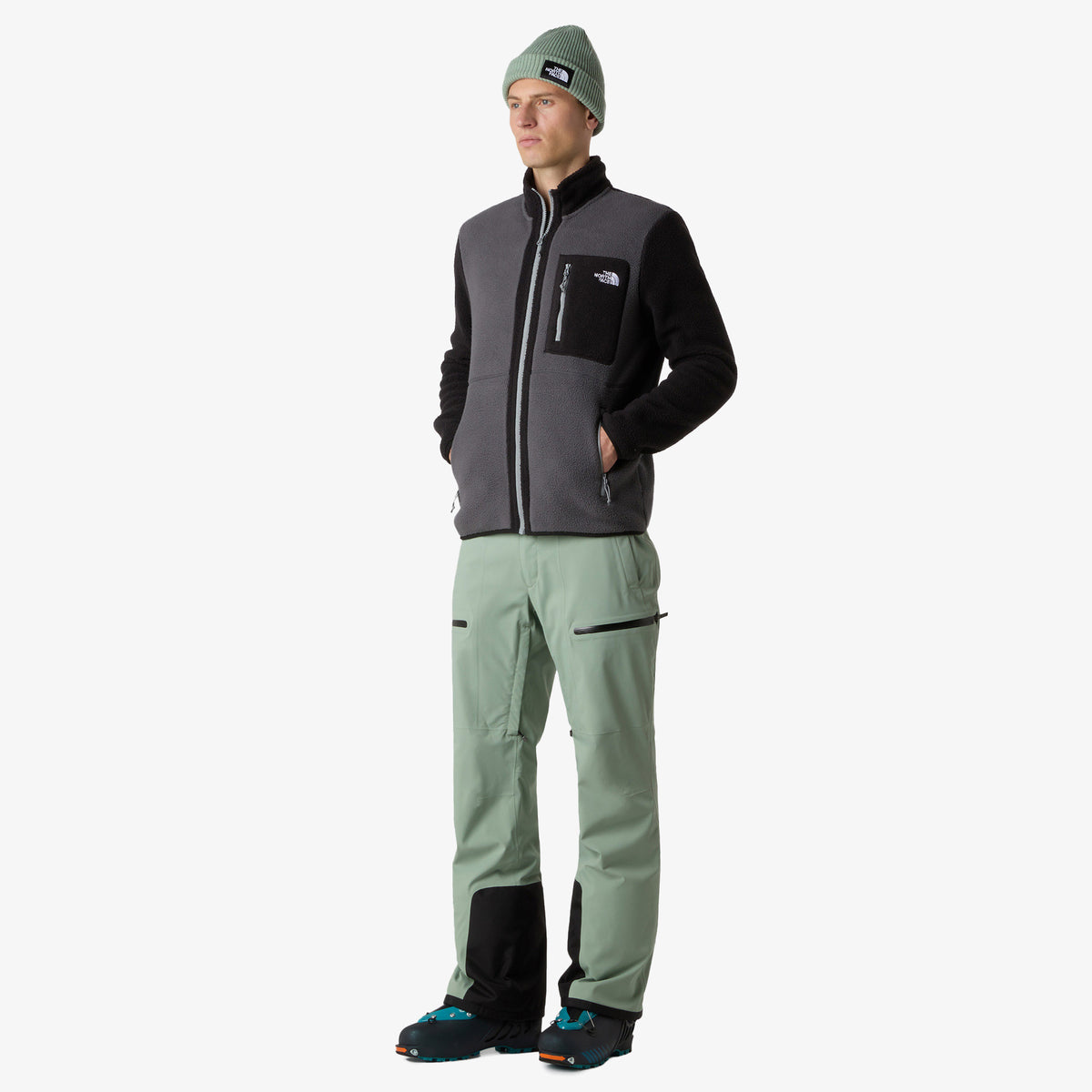 The North Face Yumiori Polar Erkek Gri Üst