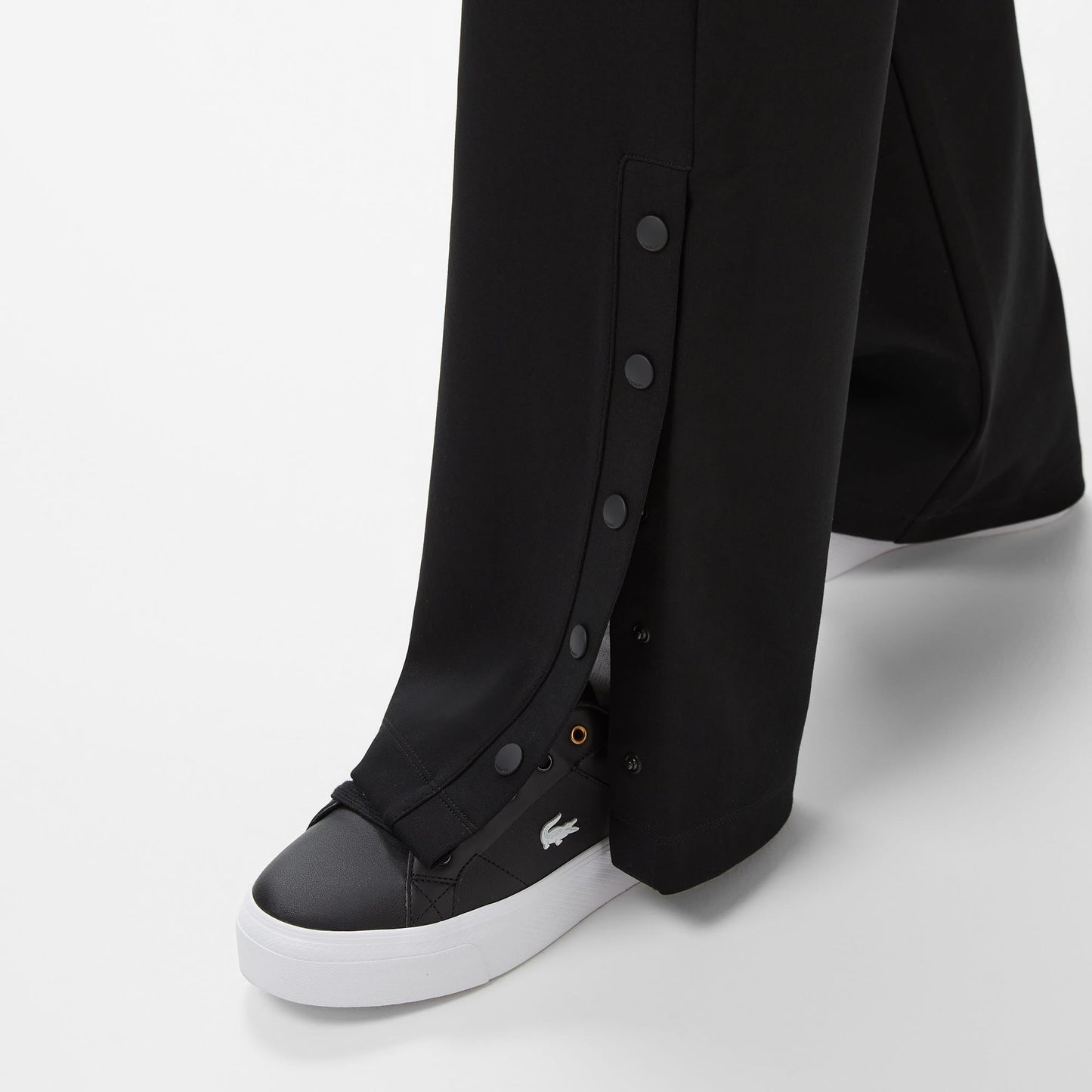 Lacoste Kadın Straight Fit Siyah Eşofman Altı