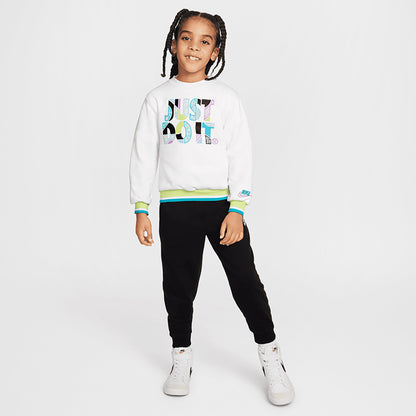Nike Sportswear 'outside The Lines' Çocuk Beyaz Swetashirt