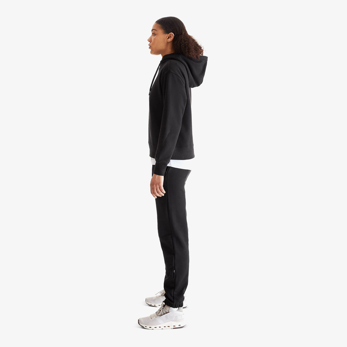 On Club Kadın Siyah Sweatshirt