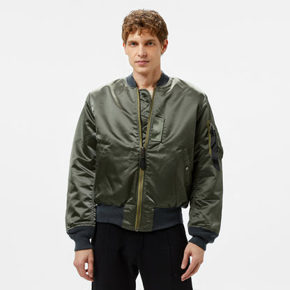 Alpha Industries 1960s Ma-1 Flight Bomber Unisex Gri Ceket