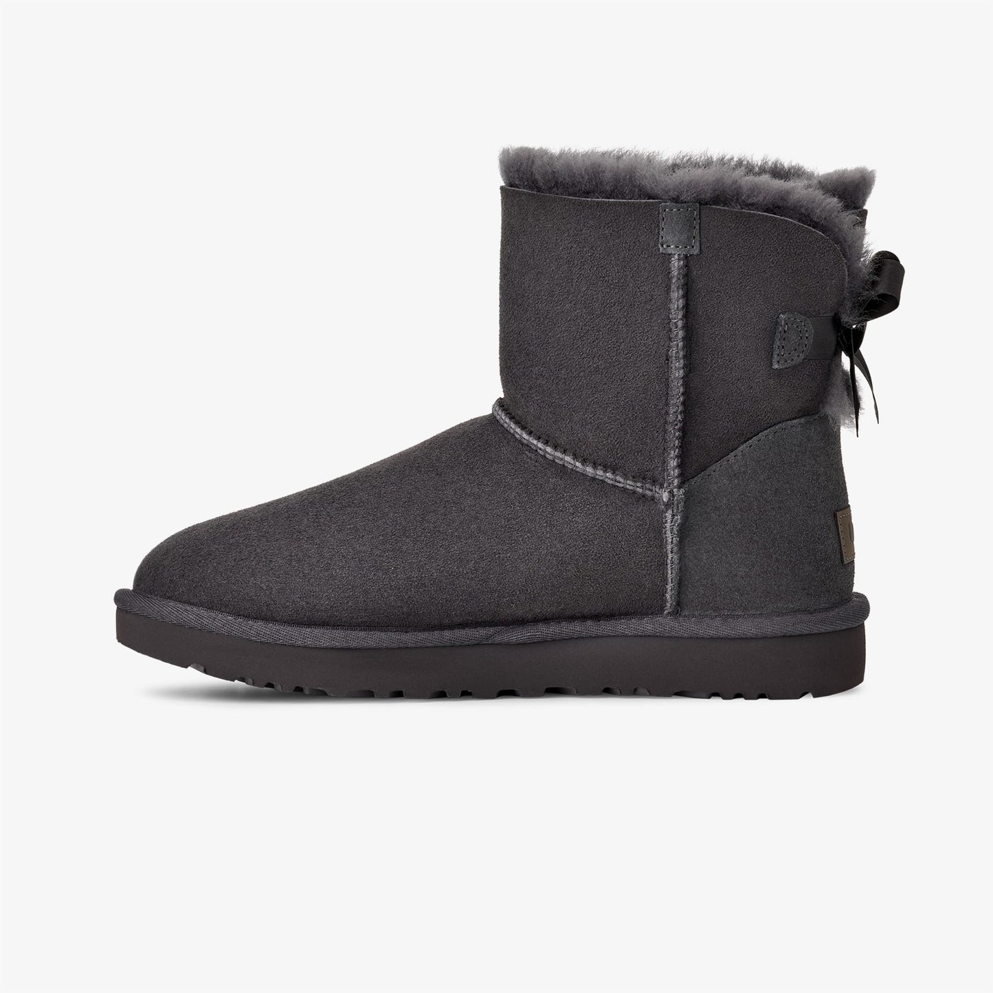 Ugg Mini Bailey Bow Kadın Gri Bot