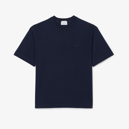 Lacoste Loose Fit Erkek Lacivert T-shirt