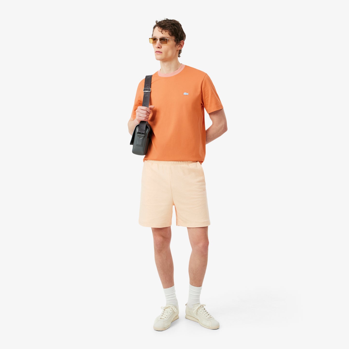Lacoste Classic Fit Erkek Turuncu T-shirt