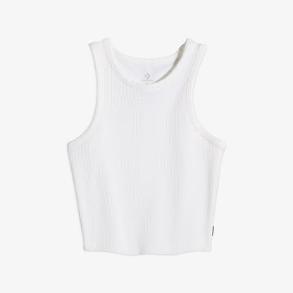 Converse Ribbed Knit Kadın Beyaz T-shirt