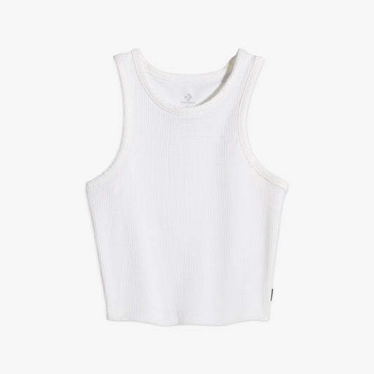 Converse Ribbed Knit Kadın Beyaz T-shirt