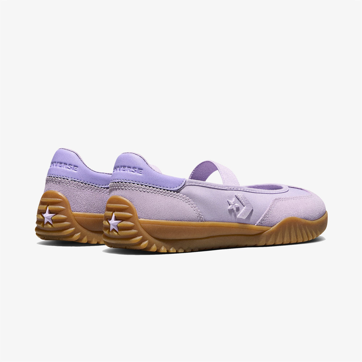 Converse Run Star Trainer Unisex Mor Süet Babet