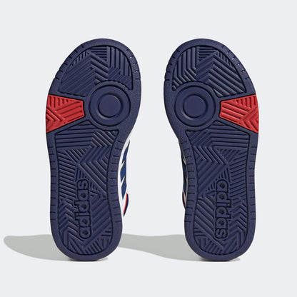 Adidas Sportswear Hoops 3.0 Mid Çocuk Beyaz Spor Ayakkabı