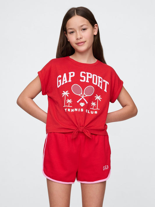 Kırmızı Gap Logo T-shirt