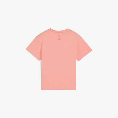 Puma X Hk&fr Graphic Çocuk Pembe T-shirt