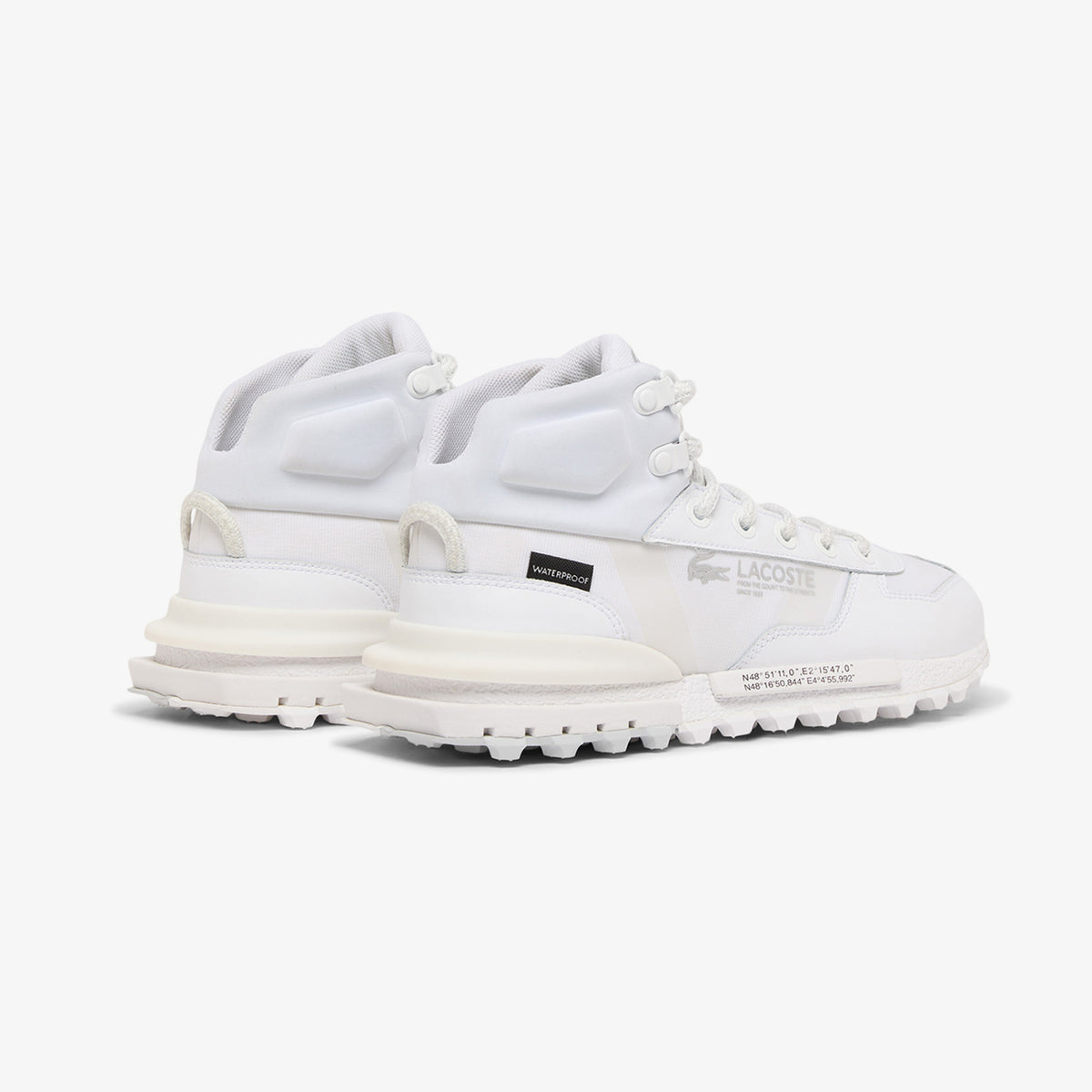 Lacoste Elite Active Winter Mid Kadın Beyaz Bot