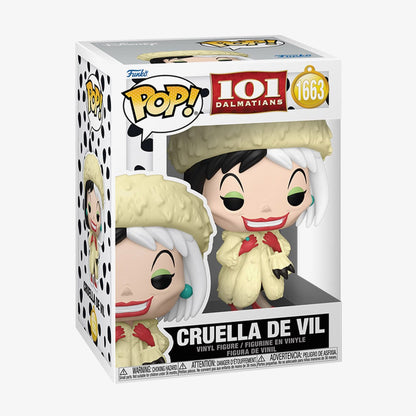 Funko Pop Disney: 101 Dalmatians S2 Cruella De Vil Unisex Renkli Figür