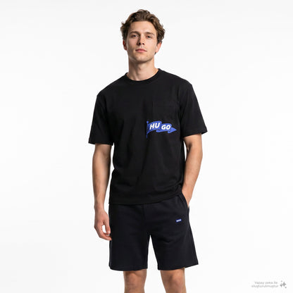 Hugo Nohacrop Erkek Siyah T-shirt