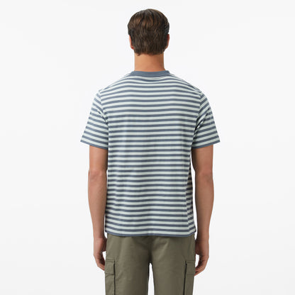 Calvin Klein 20s Stripe Jersey Monologo Erkek Gri T-shirt