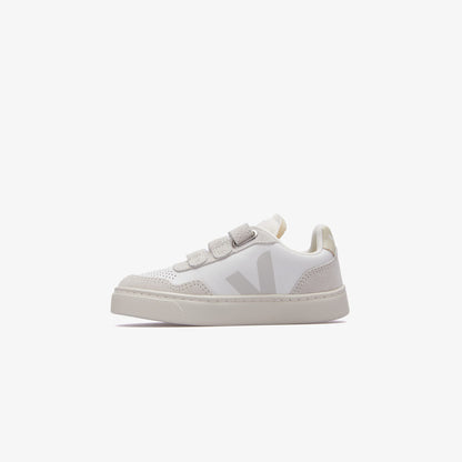 Veja V-90 Leather Çocuk Beyaz Sneaker