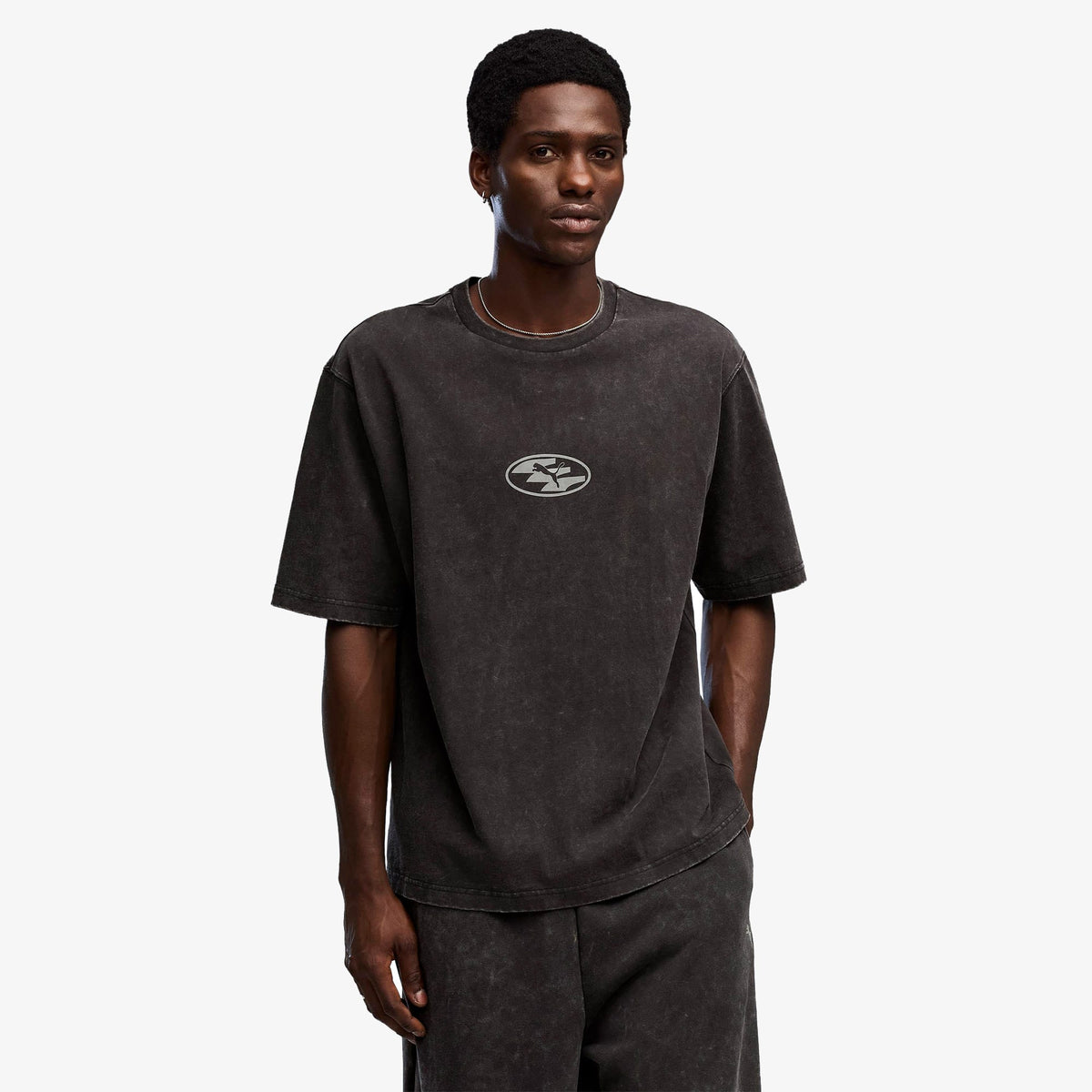 Puma Spc Boxy Washed Unisex Siyah T-shirt