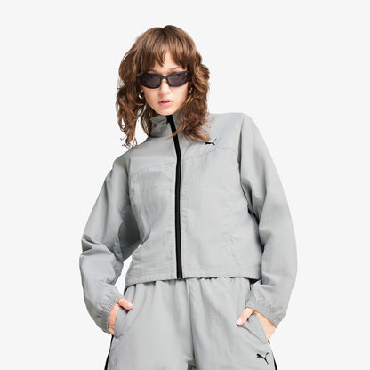 Puma Dare To Zip-off Kadın Gri Ceket