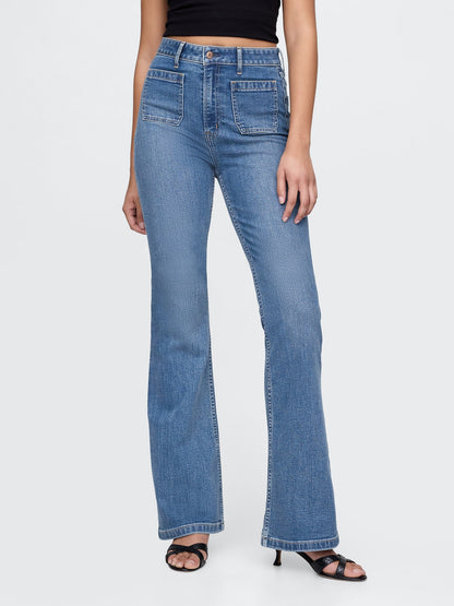 Mavi High Rise '70s Flare Curvy Jean Pantolon