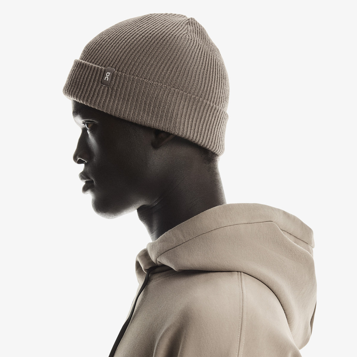 On Merino Beanie Unisex Kahverengi Bere