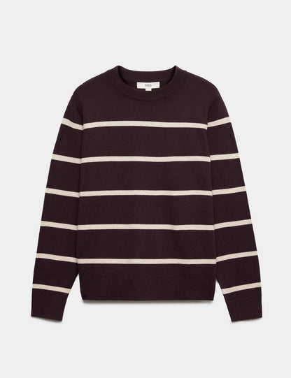 Air-yarn Bisiklet Yaka Triko Kazak