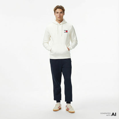 Tommy Hilfiger Mix Media Intechno Erkek Lacivert Eşofman Altı