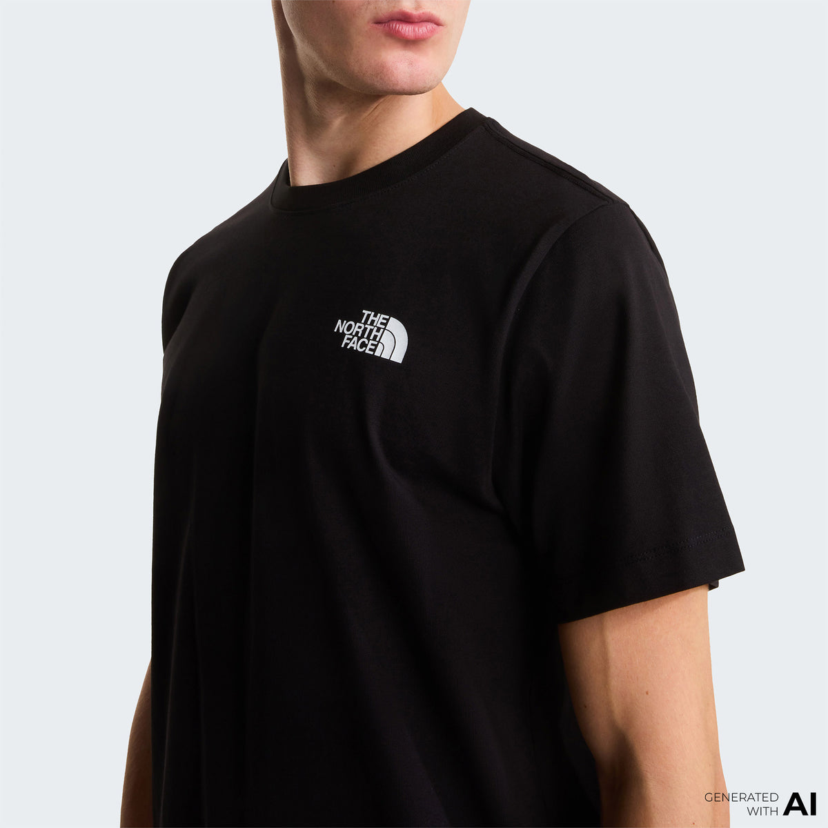 The North Face Reg Ss Erkek Siyah T-shirt