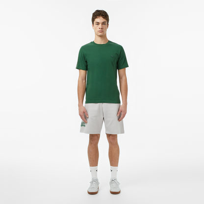 Lacoste Erkek Regular Fit Bisiklet Yaka Koyu Yeşil T-shirt