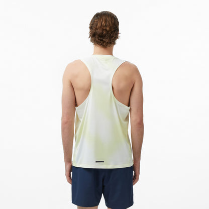 Brooks Dash Singlet Printed Erkek Sarı Atlet