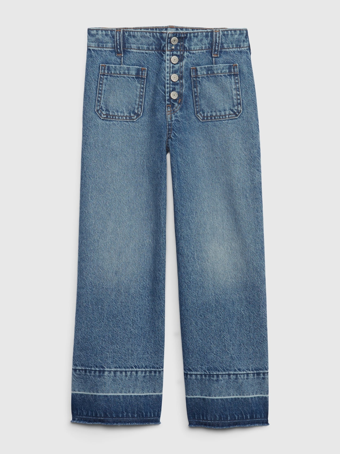 Mavi High Rise Stride Wide-leg Ankle Jean Pantolon