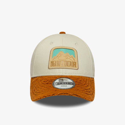 New Era 9forty Outdoor Verde Çocuk Kahverengi Şapka