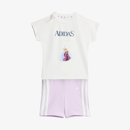 Adidas Disney Frozen Çocuk Beyaz Eşofman Takımı