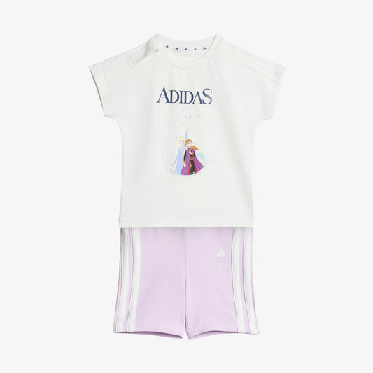 Adidas Disney Frozen Çocuk Beyaz Eşofman Takımı