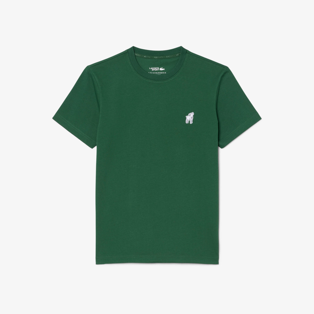 Lacoste Novak Djokovic The Goat Erkek Yeşil T-shirt
