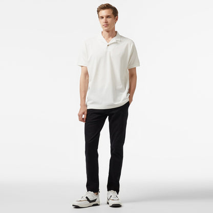 Nautica Erkek Kırık Beyaz Classic Fit Polo Yaka T-shirt