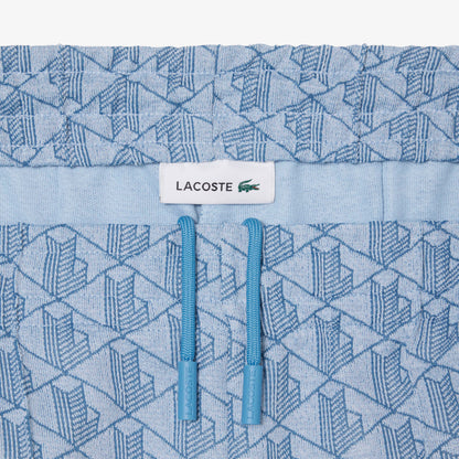 Lacoste Flared Monogram Kadın Mavi Eşofman Altı
