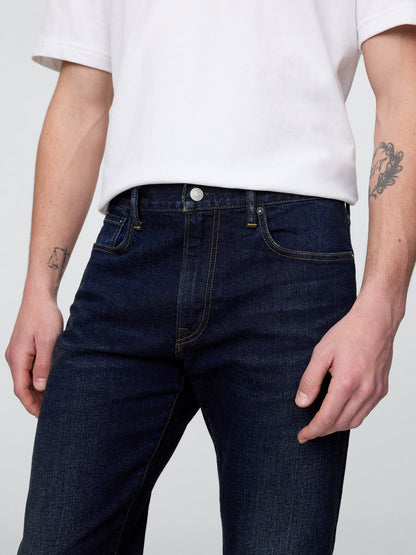 Koyu Mavi Gapflex Straight Jean Pantolon
