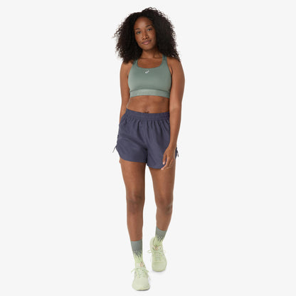 Asics Road Compression Kadın Yeşil Koşu Bra