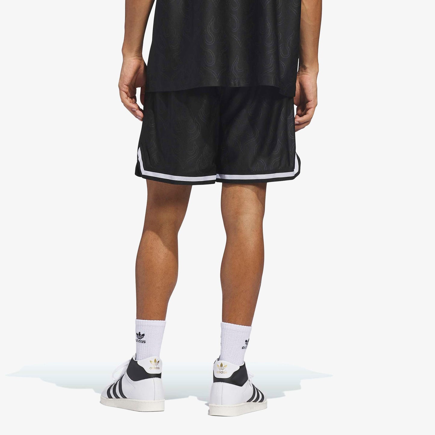 Adidas Jacquard Short Unisex Siyah Şort